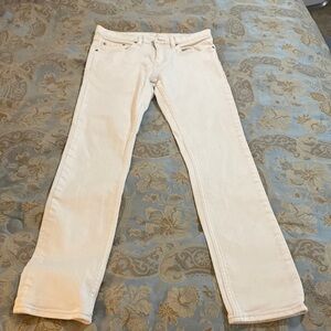 Banana Republic men’s jeans 30x32 creamy white